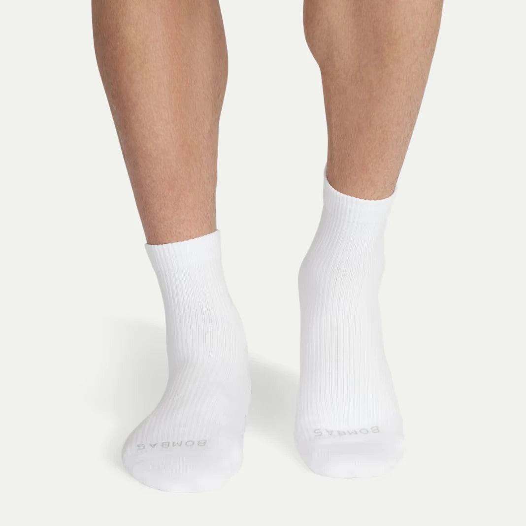 Men's Modern Rib Quarter Sock 8-Pack - US 5308