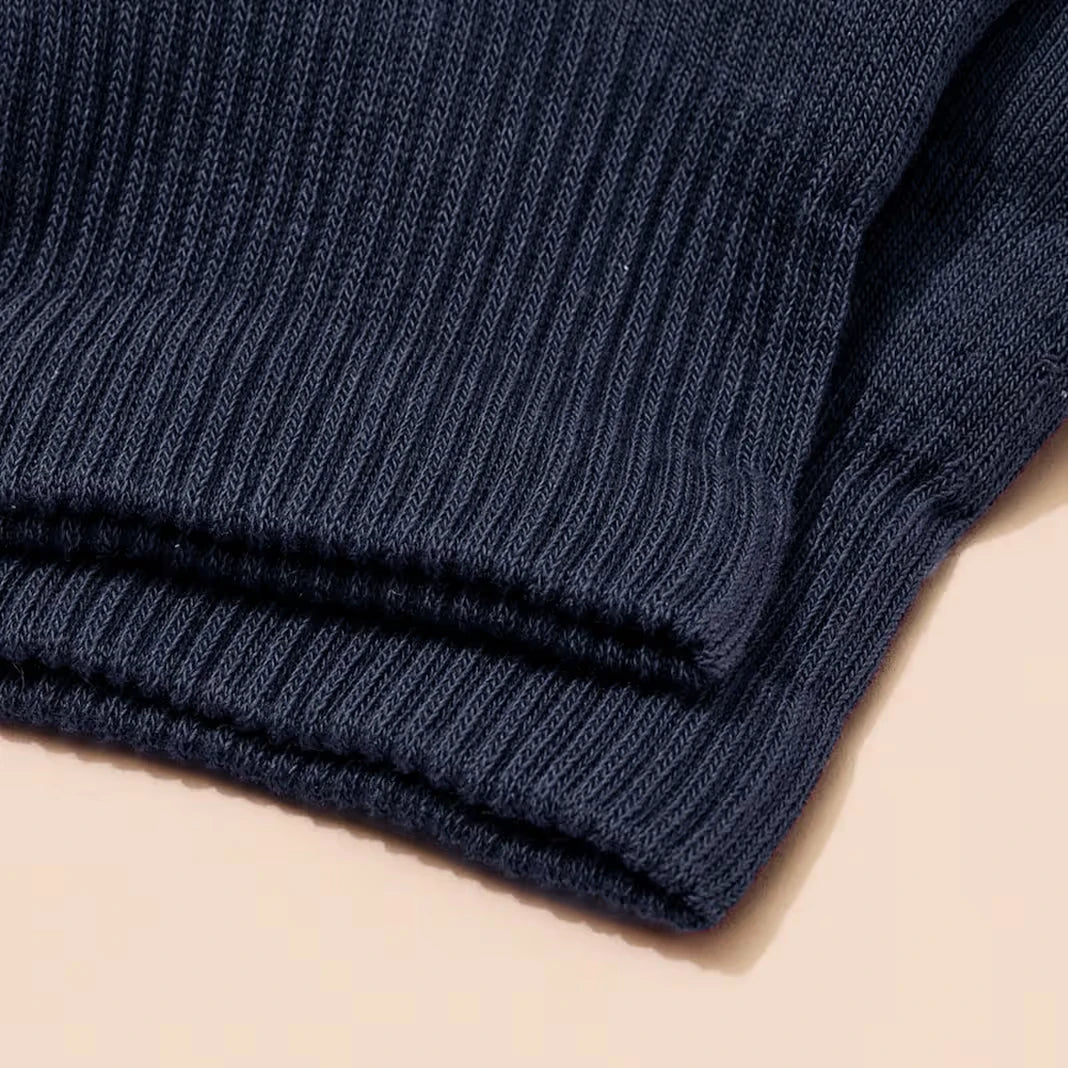 Men's Modern Rib Quarter Socks - US 6590