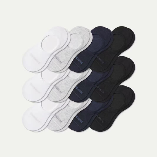 Men's Lightweight No Show Sock 12-Pack - US 8918