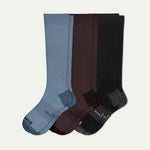 Men's Medical Grade Compression Knee High Sock 3-Pack (20-30mmHg) - US 8260