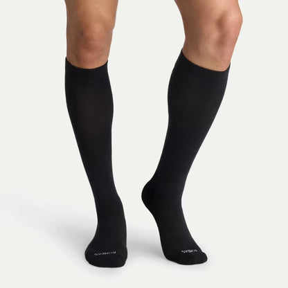 Men's Travel Compression Knee High Sock 6-Pack (15-20mmHg) - US 3355