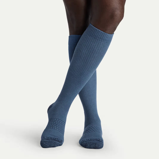 Men's Medical Grade Compression Knee High Socks (20-30mmHg) - US 3198
