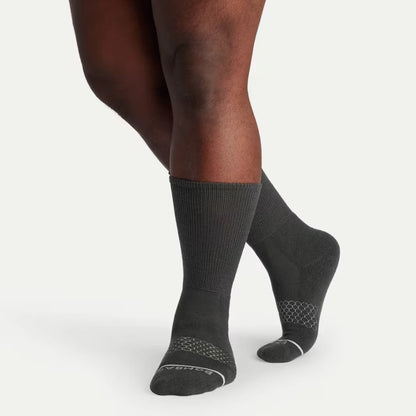 Men's Merino Wool Blend Wide Calf Sock 4-Pack - US 5140