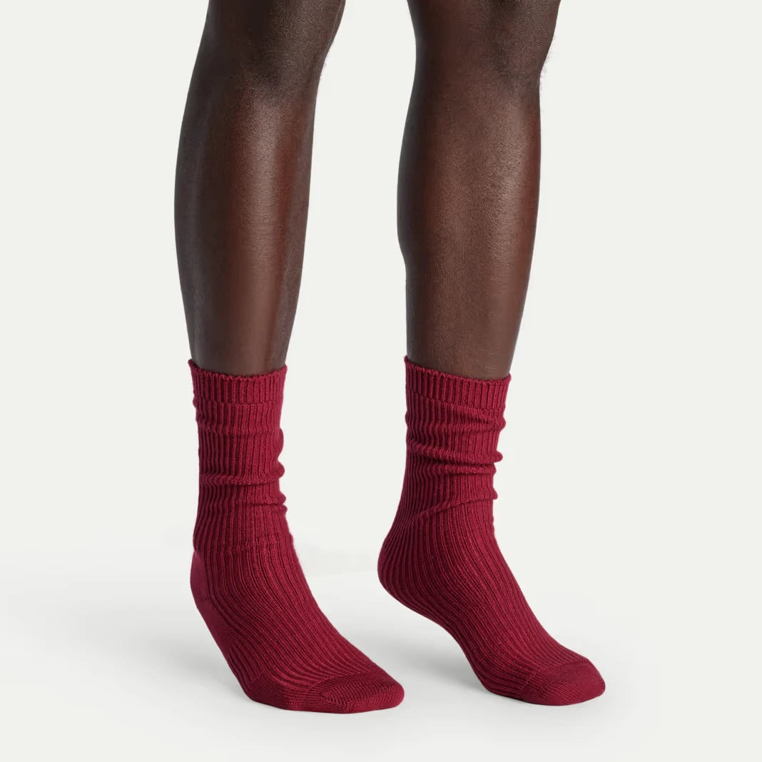 Men's Merino Cashmere Blend Fine Rib Calf Sock 3-Pack - US 9013