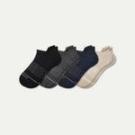 Men's Merino Wool Blend Ankle Sock 4-Pack - US 6005