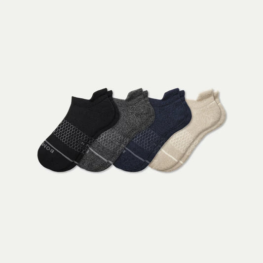 Men's Merino Wool Blend Ankle Sock 4-Pack - US 6005
