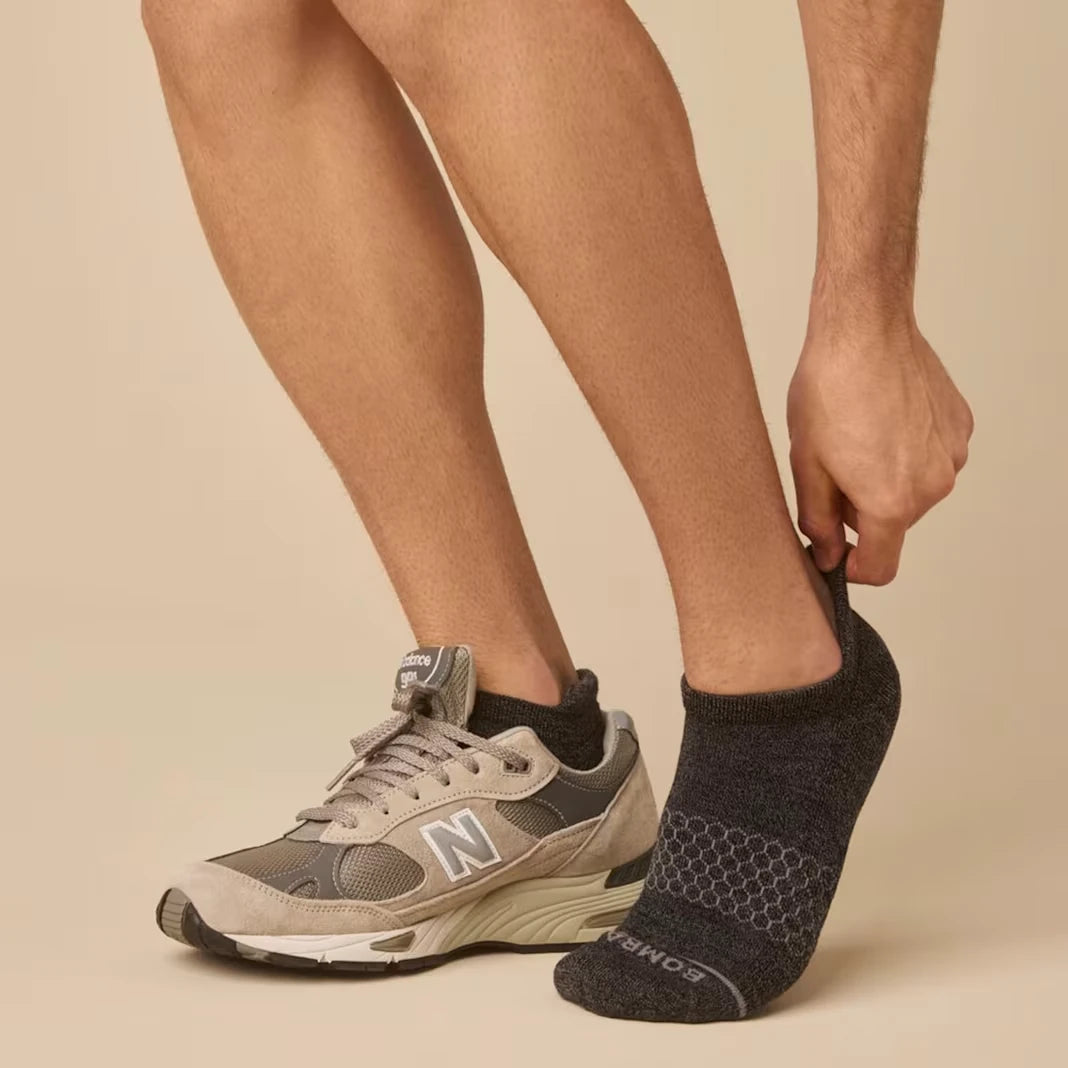 Men's Merino Wool Blend Ankle Sock 8-Pack - US 8496