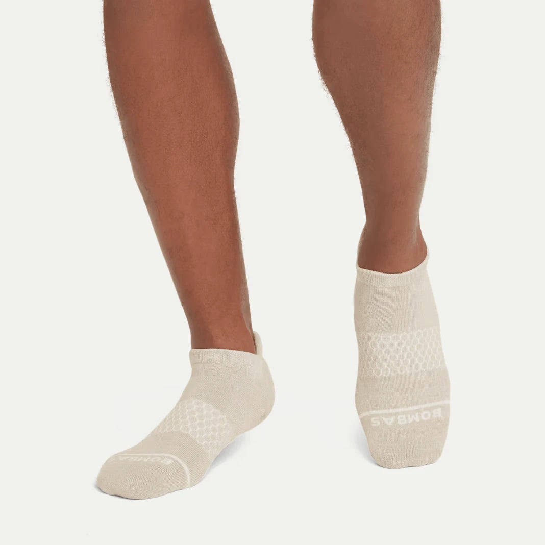 Men's Merino Wool Blend Ankle Sock 8-Pack - US 8496