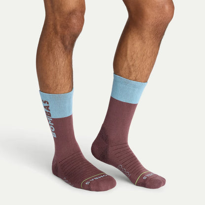 Men's Merino Wool Blend Hiking Calf Socks - US 2343
