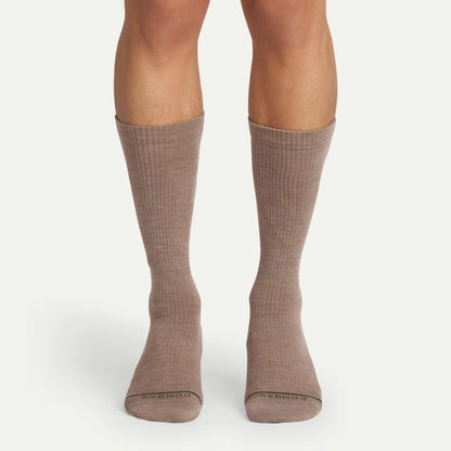 Men's Merino Wool Blend Modern Rib Calf Sock 8-Pack - US 8436