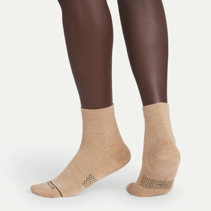Men's Merino Wool Blend Modern Rib Quarter Sock 8-Pack - US 4188