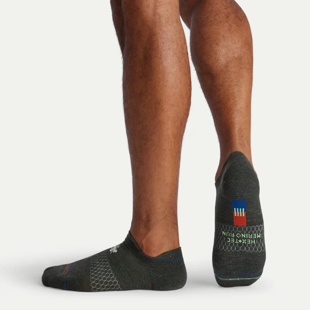 Men's Merino Wool Blend Run Ankle Sock 3-Pack - US 5199