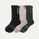 Men's Merino Wool Blend Run Calf Sock 3-Pack - US 7617