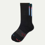 Men's Merino Wool Blend Run Calf Socks - US 2700
