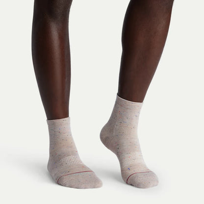 Men's Merino Wool Blend Run Quarter Sock 6-Pack - US 7515
