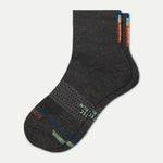Women's Merino Wool Blend Run Quarter Socks - US 7408