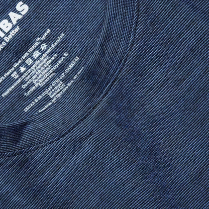 Men's Merino Wool Blend Crew Neck Long Sleeve T-Shirt - US 1922
