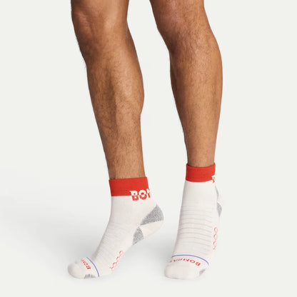 Men's Merino Wool Blend Hiking Quarter Sock 3-Pack - US 6021