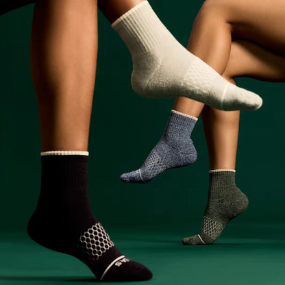 Men's Merino Wool Blend Quarter Sock 8-Pack - US 8985