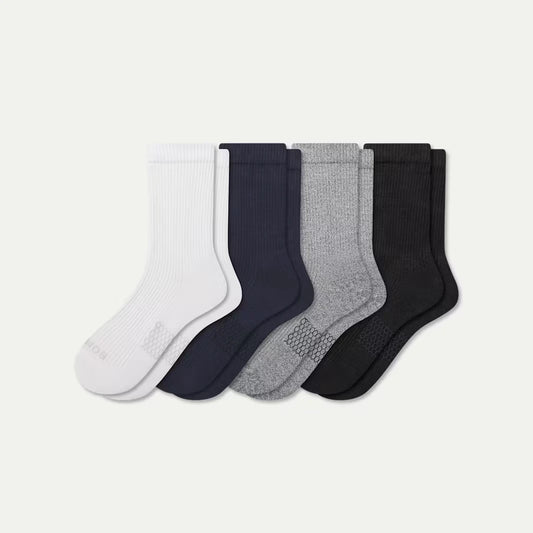 Men's Modern Rib Half Calf Sock 4-Pack - US 2325