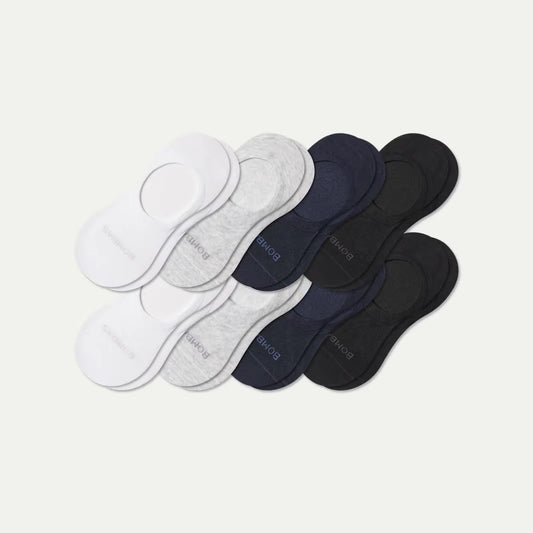 Men's Lightweight No Show Sock 8-Pack - US 7251