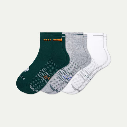 Men's Golf Quarter Sock 3-Pack - US 5521