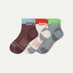 Men's Merino Wool Blend Hiking Quarter Sock 3-Pack - US 6021