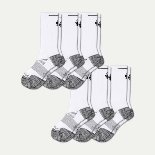 Men's Run Calf Sock 6-Pack - US 8934