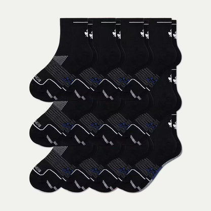 Men's Run Quarter Sock 12-Pack - US 1280