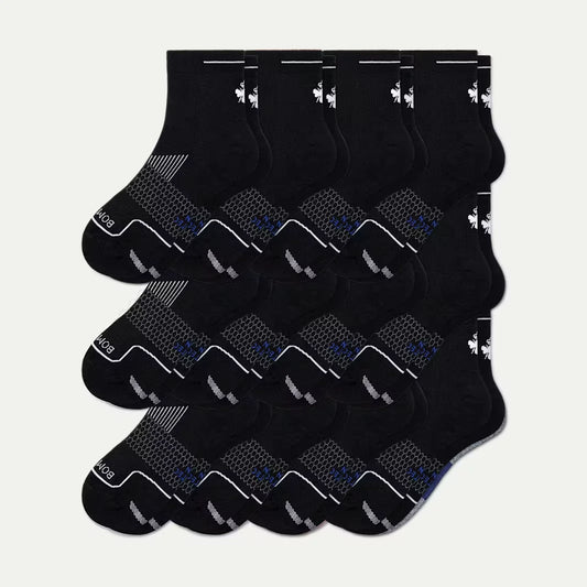 Men's Run Quarter Sock 12-Pack - US 1280