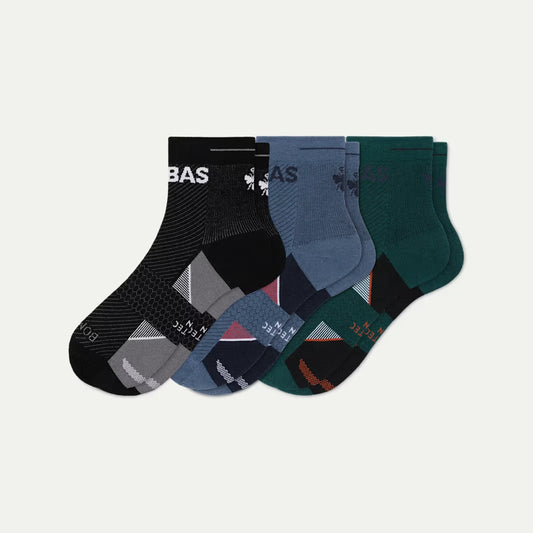 Men's Run Quarter Sock 3-Pack - US 8992