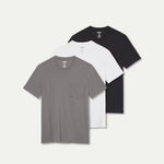 Men's Pima Cotton Pocket Crew Neck T-Shirt 3-Pack - US 1570
