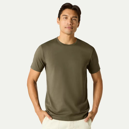 Men's Pima Cotton Slim Crew Neck T-Shirt - US 1784