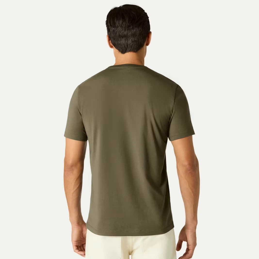 Men's Pima Cotton Slim Crew Neck T-Shirt - US 1784