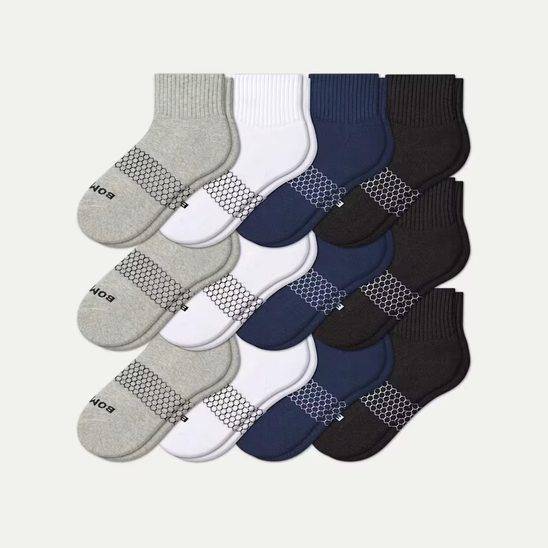 Men's Quarter Sock 12-Pack - US 3234
