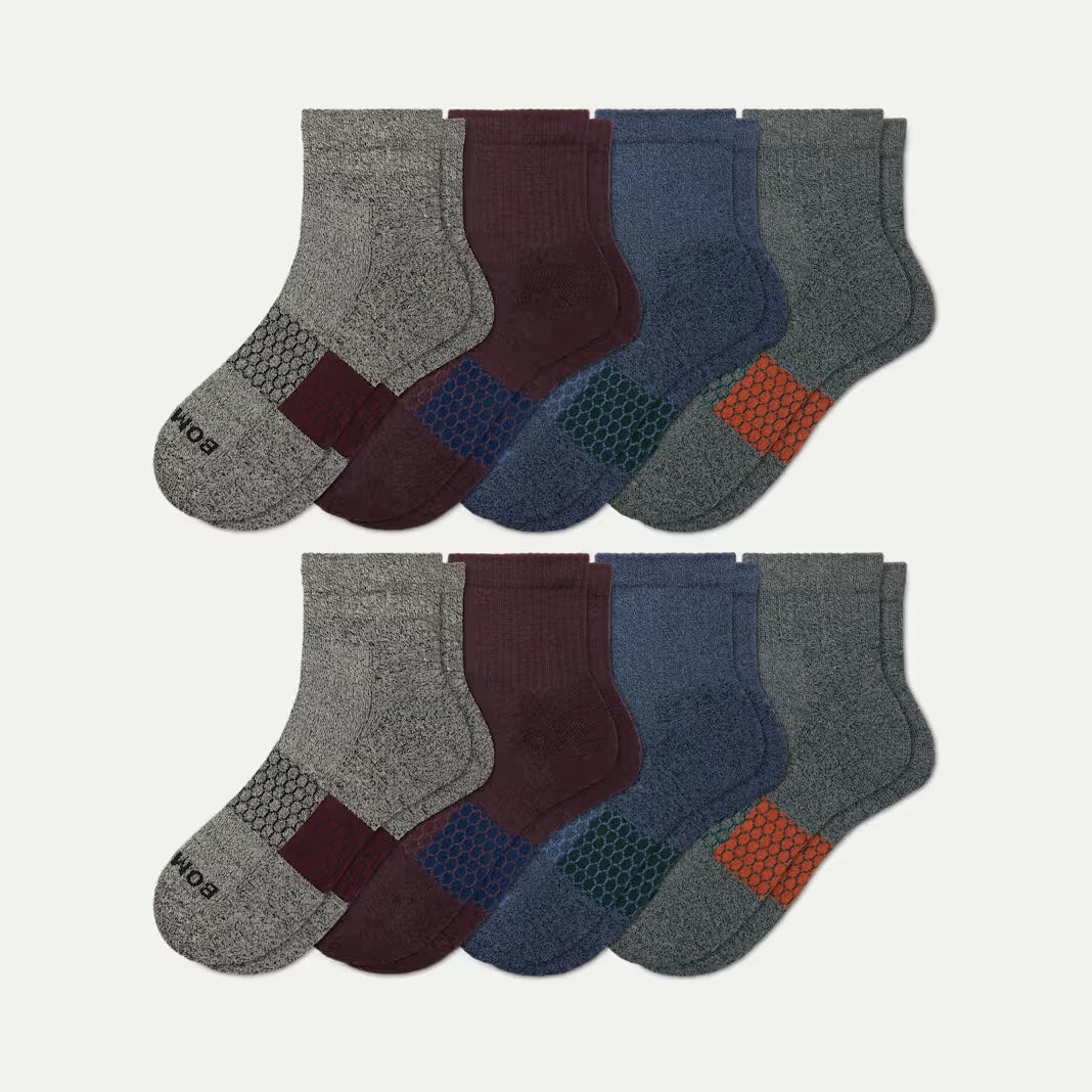 Men's Quarter Sock 8-Pack - US 5623