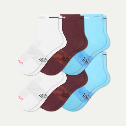 Men's RunPro Quarter Sock 6-Pack - US 8214