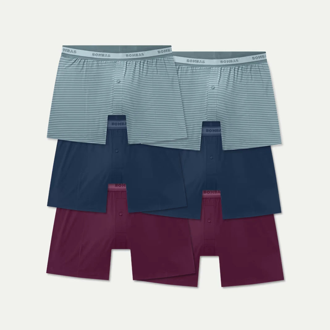 Men's Soft Flex Slim Boxer 6-Pack - US 7486