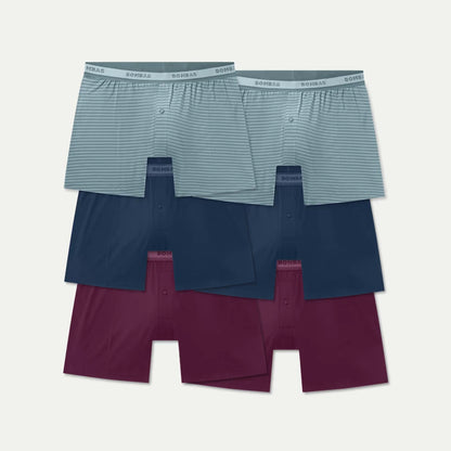 Men's Soft Flex Slim Boxer 6-Pack - US 7486