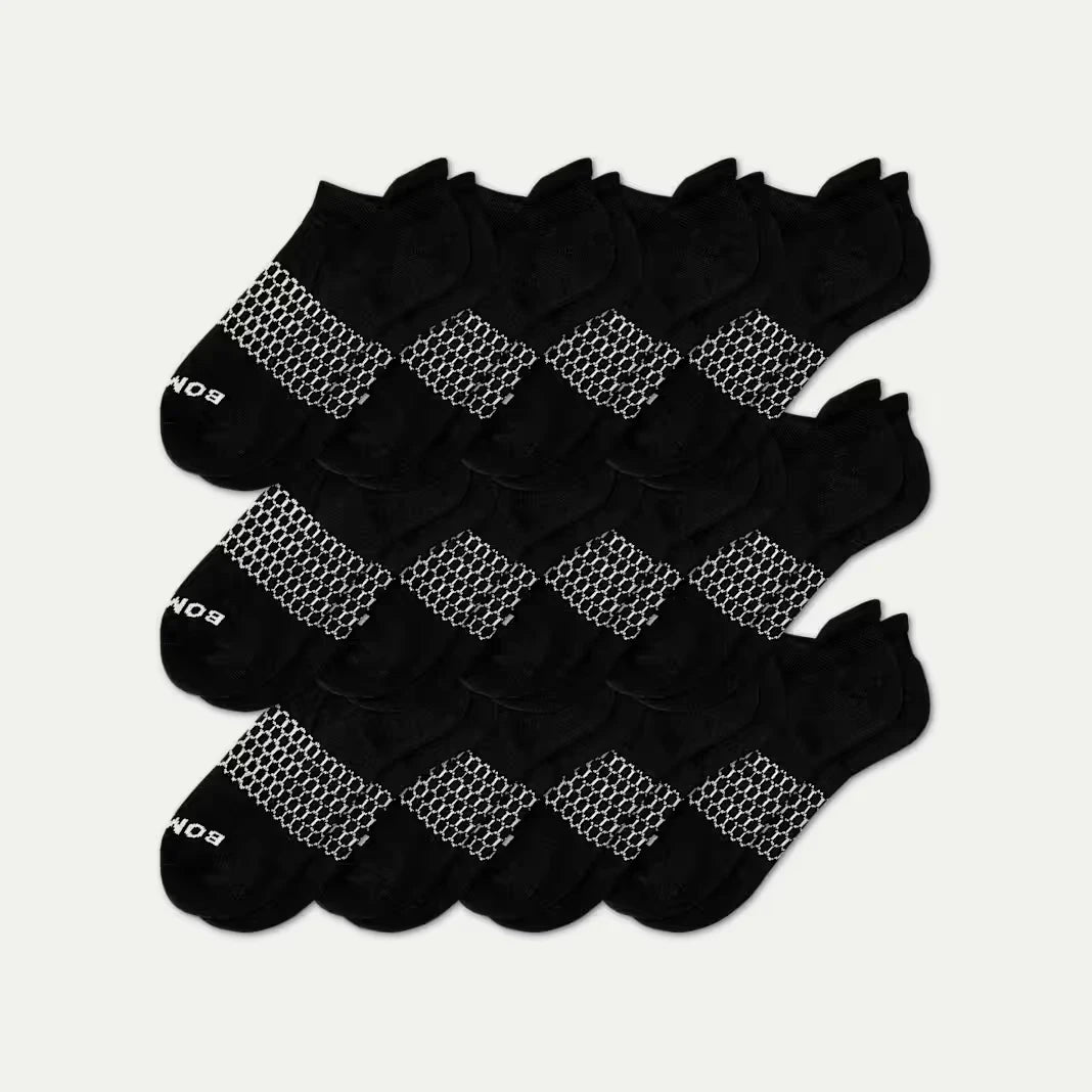 Men's Solids Ankle Sock 12-Pack - US 3965