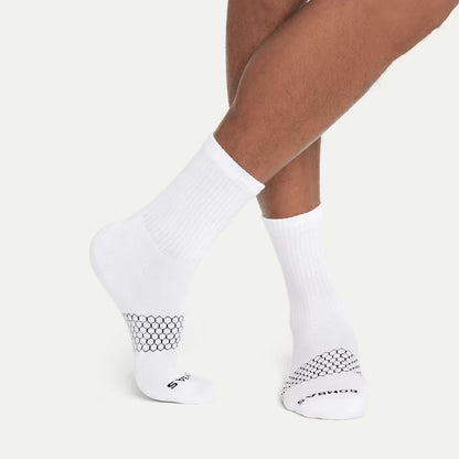 Men's Solids Half Calf Sock 8-Pack - US 8398