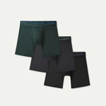 Men's Sport Flyless Boxer Brief 8" 3-Pack - US 4409