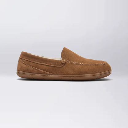 Men's Suede Moccasin Slipper - US 5286