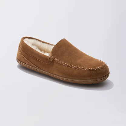 Men's Suede Moccasin Slipper - US 5286