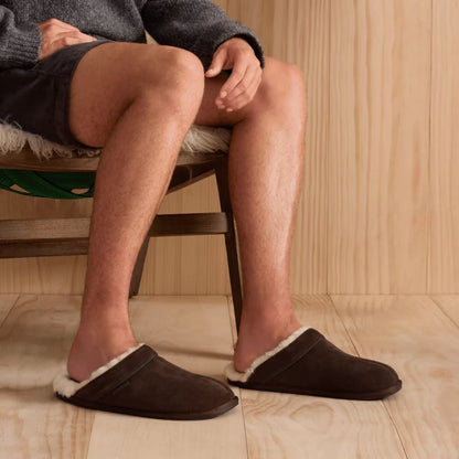 Men's Suede Scuff Slipper - US 9426