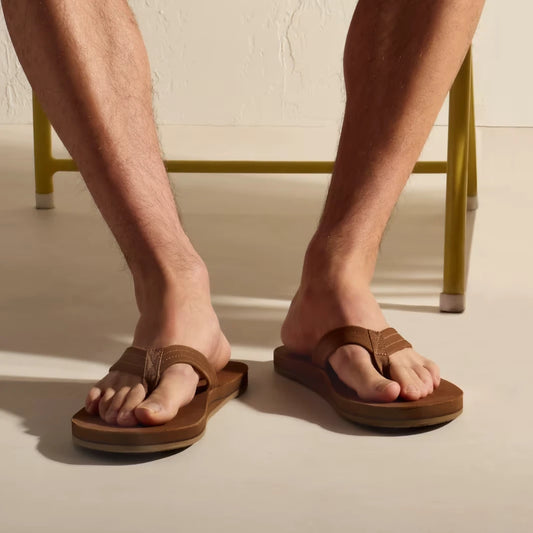 Men's Sunrise Leather Flip Flop - US 9080