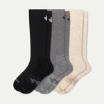 Men's Travel Compression Knee High Sock 3-Pack (15-20mmHg) - US 8859