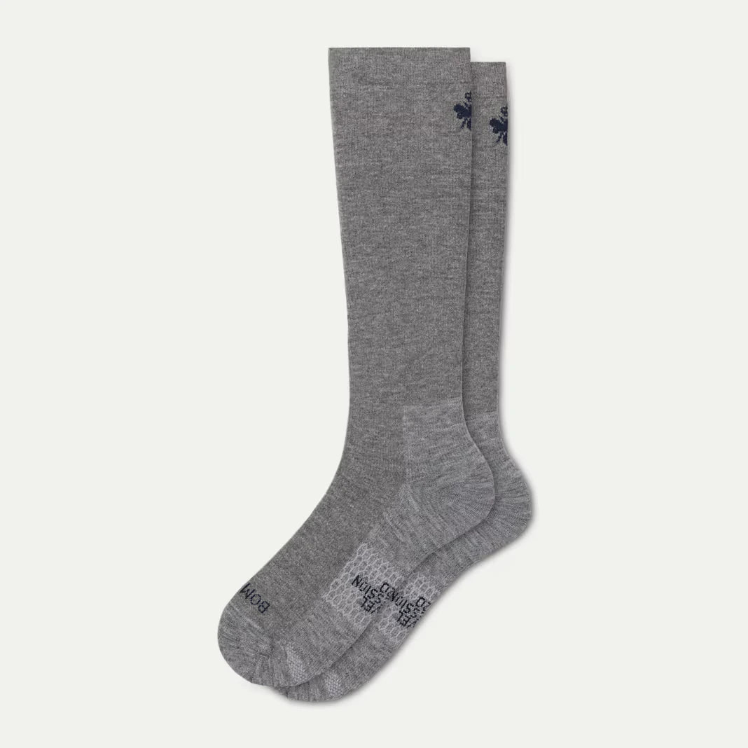 Men's Travel Compression Knee High Socks (15-20mmHg) - US 6667
