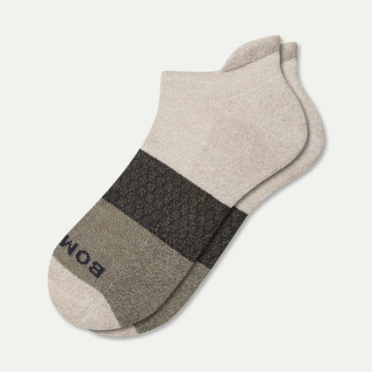 Men's Tri-Block Ankle Sock - US 6239