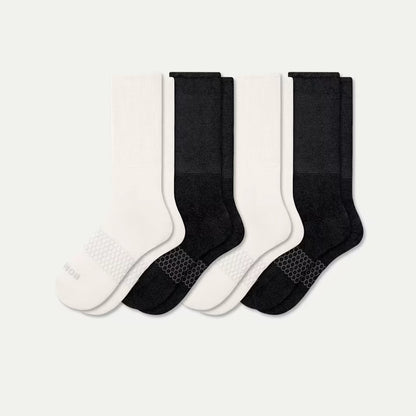 Men's Wide Calf Sock 4-Pack - US 2528